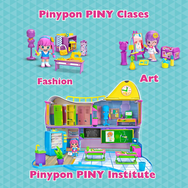 Pinypon - by PINY, Fashion-Klasse, Playset Szenario Modedesign und Accessoires wie die Serie PINY In
