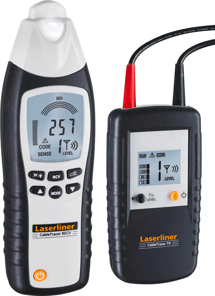 Umarex Laserliner CableTracer Pro universelles Leitungssuchgerät (mit Sender + Empfänger, für spannu