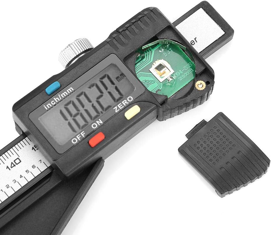 0-150mm Digitalanzeige-Höhenmessgerät Hohe Präzisionstiefe Blende INC/ABS mit magnetischem Standfuss