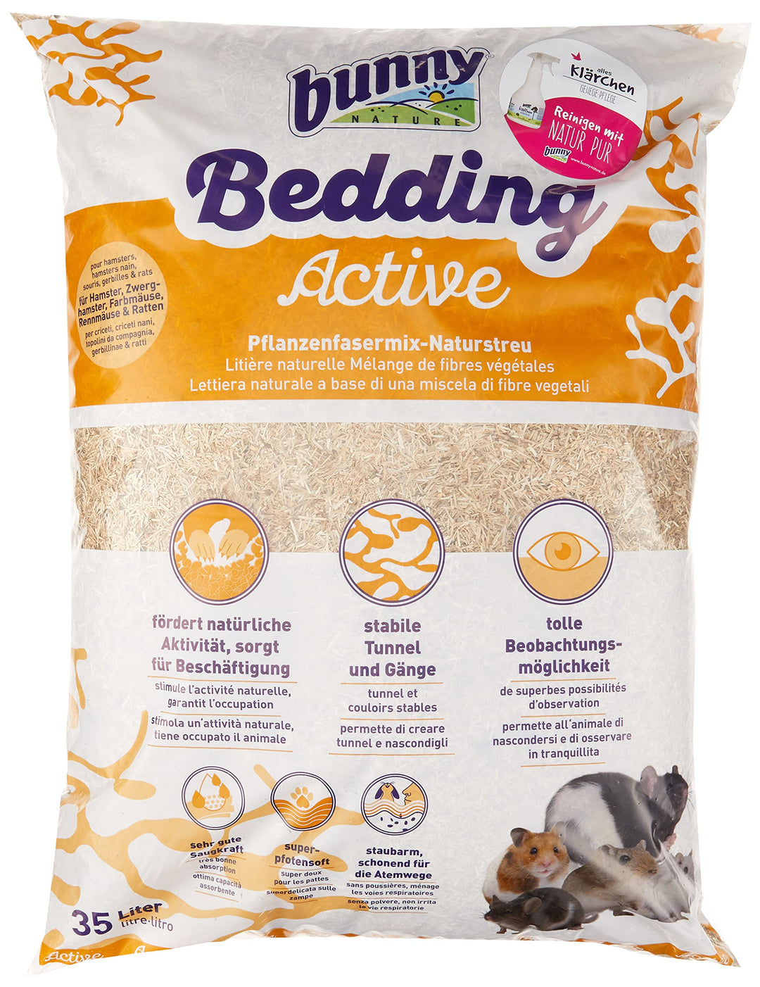 BunnyNature Bedding Active 35 l