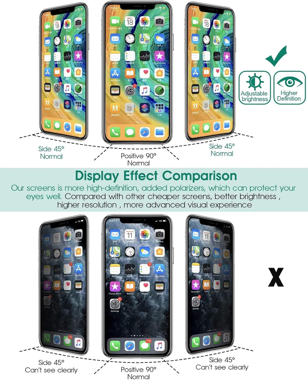 SRJTEK Kompatibel für Huawei P40 Lite 5G LCD Display Ersatzteile Assembly für CDY-NX9A Touch Screen