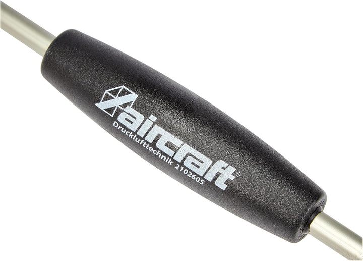 Airkraft – Dual Anschluss 6 mm Schlauch, Gummi Griff, Zweifachsteckdose