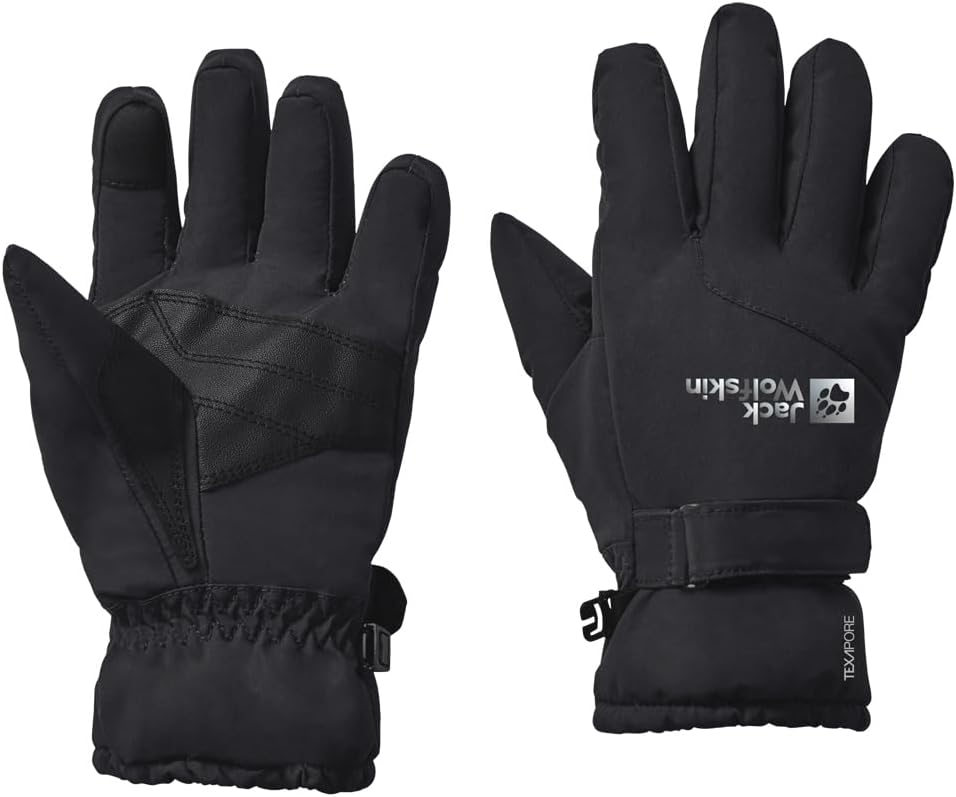 Jack Wolfskin Kinder 2l Winter Glove K Handschuh 152 Schwarz, 152 Schwarz