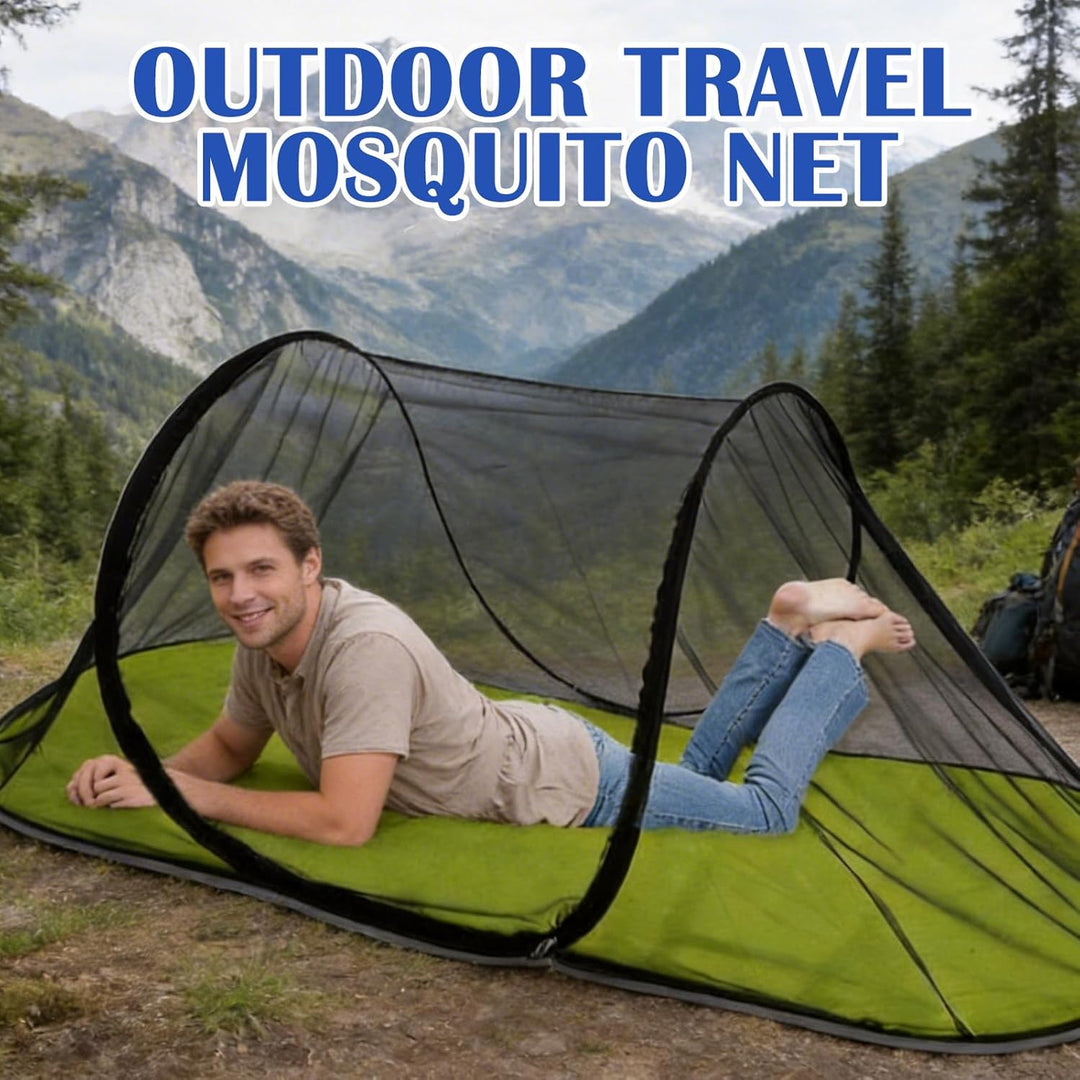 Faltbares Moskitonetz Pop Up, 200 X 72 X 70 cm Moskitonetzbett, Moskitonetz Reise, Tragbares Camping