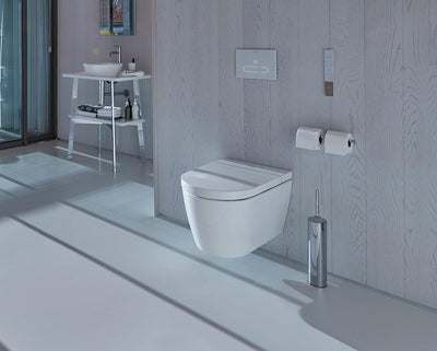 Duravit Bürstengarnitur Starck T, bodenstehend, Chrom