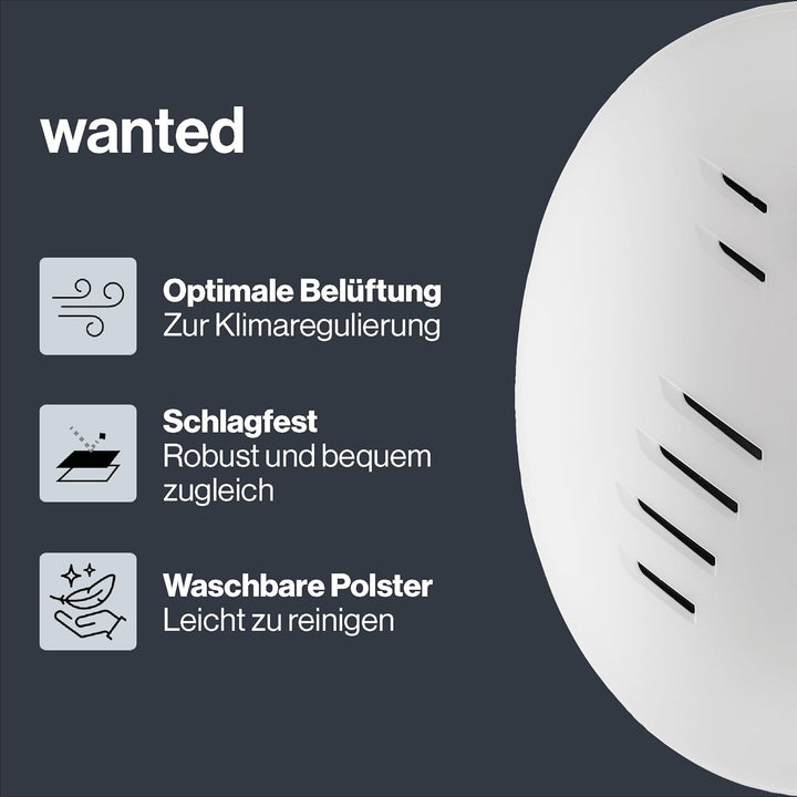 uvex Wanted, verstellbarer Ski- & Snowboardhelm mit verschliessbarem Belüftungssystem für Damen & He