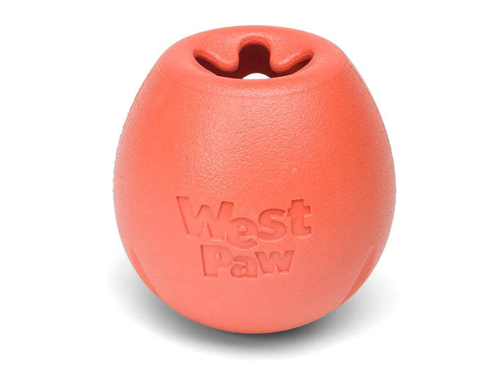 WestPaw Dog Spielzeug Echo Rumbl L orange 10cm, Melon Large