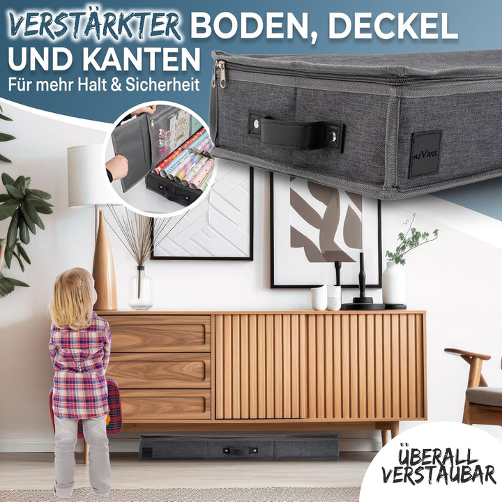 neVaxx® -Premium Aufbewahrungstasche für Geschenkpapier-wasserdichtes 600D Oxford-Geschenkpapier auf