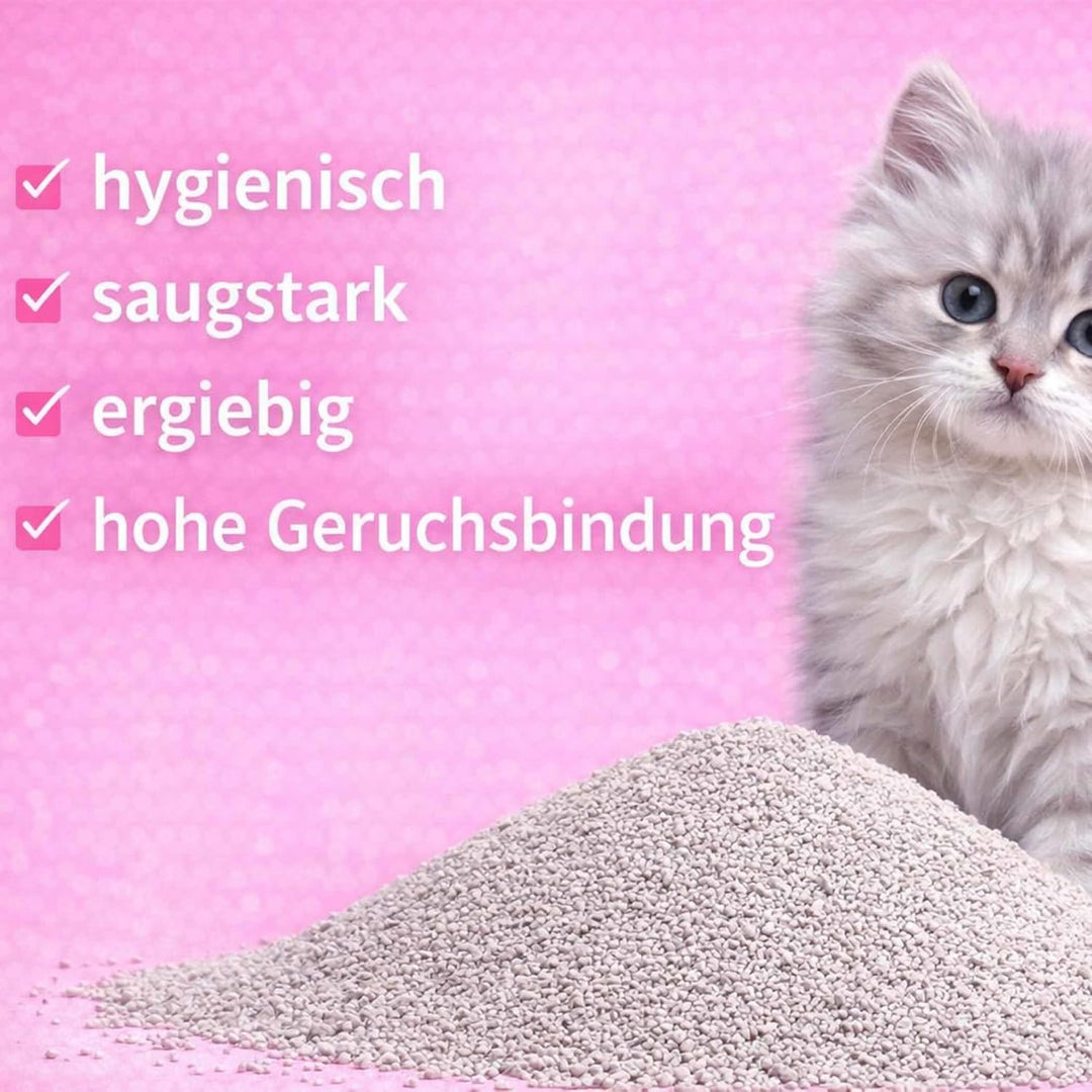2x15 l Catsil white Cat mit Babypuderduft klumpstreu Katzenstreu