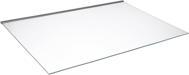 Glasplatte Bauknecht 480132101131 mit Leiste 490x341mm für Gemüsefach KühlGefrierKombination