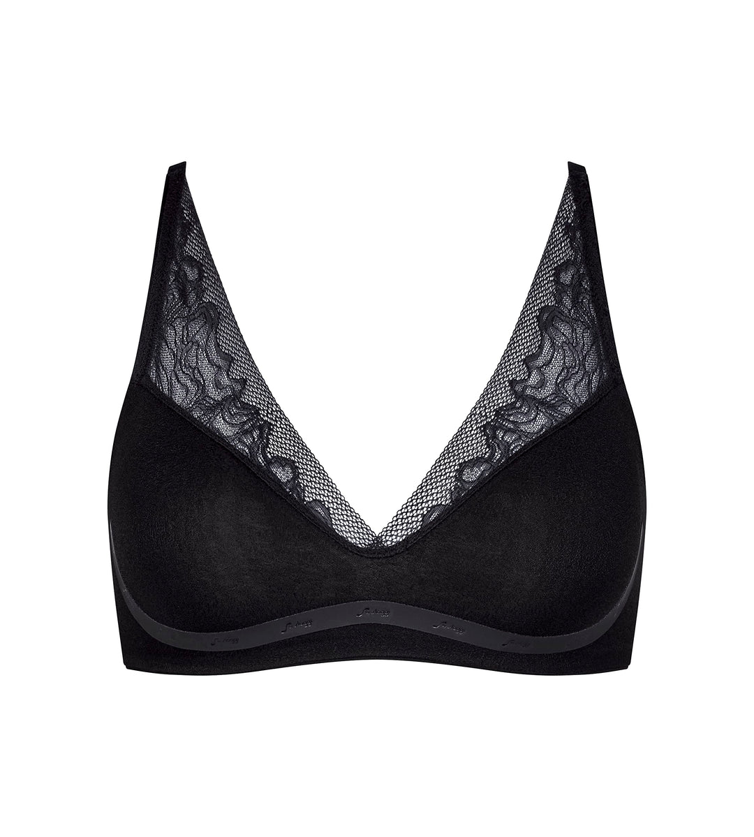 S by sloggi Damen Shadow P Padded Bra, S Schwarz