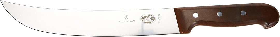 Victorinox, 5.7300.25, Wood, Schlachtmesser, Extra scharfe Klinge, mit geradem Schliff, mit edlem Ho