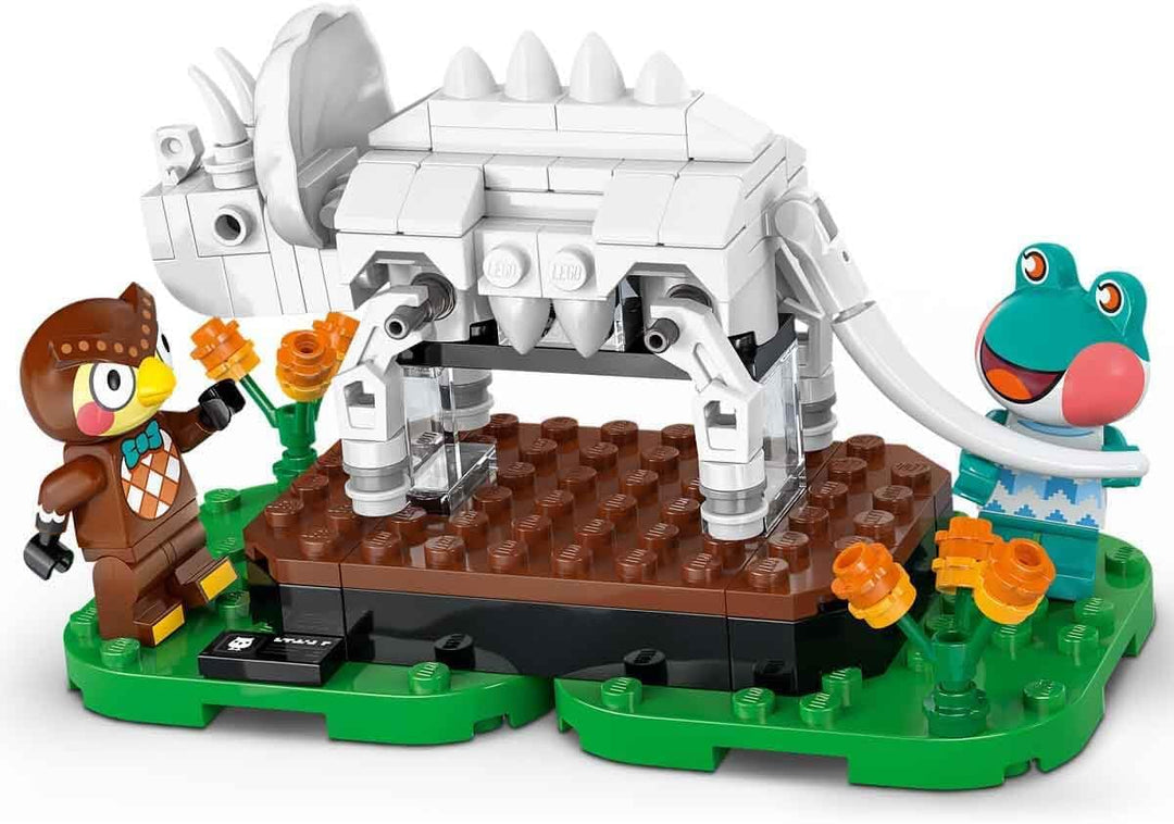 LEGO Animal Crossing - Eugens Museumssammlung - Interaktives Spielset mit Eugen & Liliane Minifigure