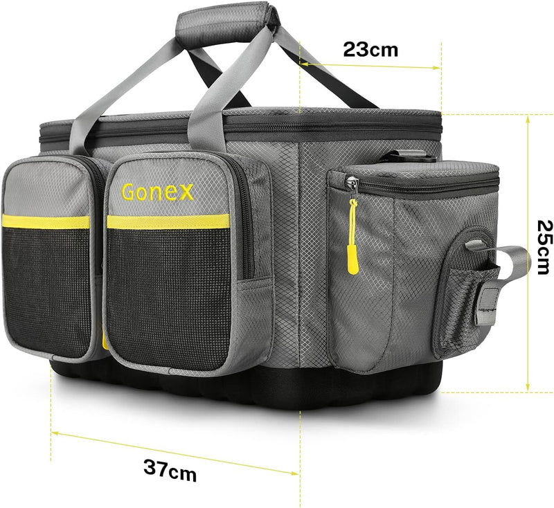 Gonex Angeltasche, Wasserabweisende Aufbewahrungstasche aus Polyestermaterial mit gepolstertem Schul
