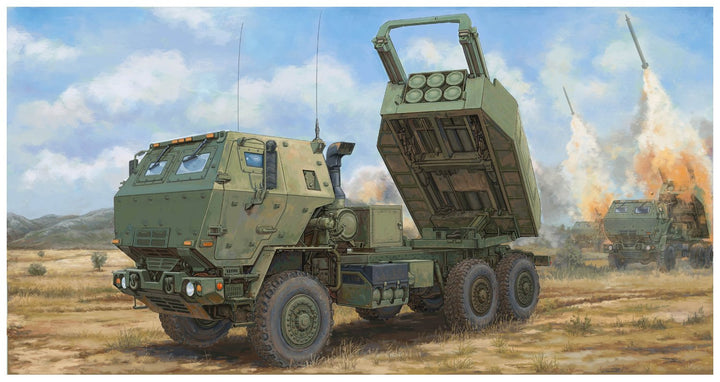 Trumpeter 001041 1/35 M142 Raketenwerfer HIMARS Plastikmodellbausatz, Modelleisenbahnzubehör, Hobby,
