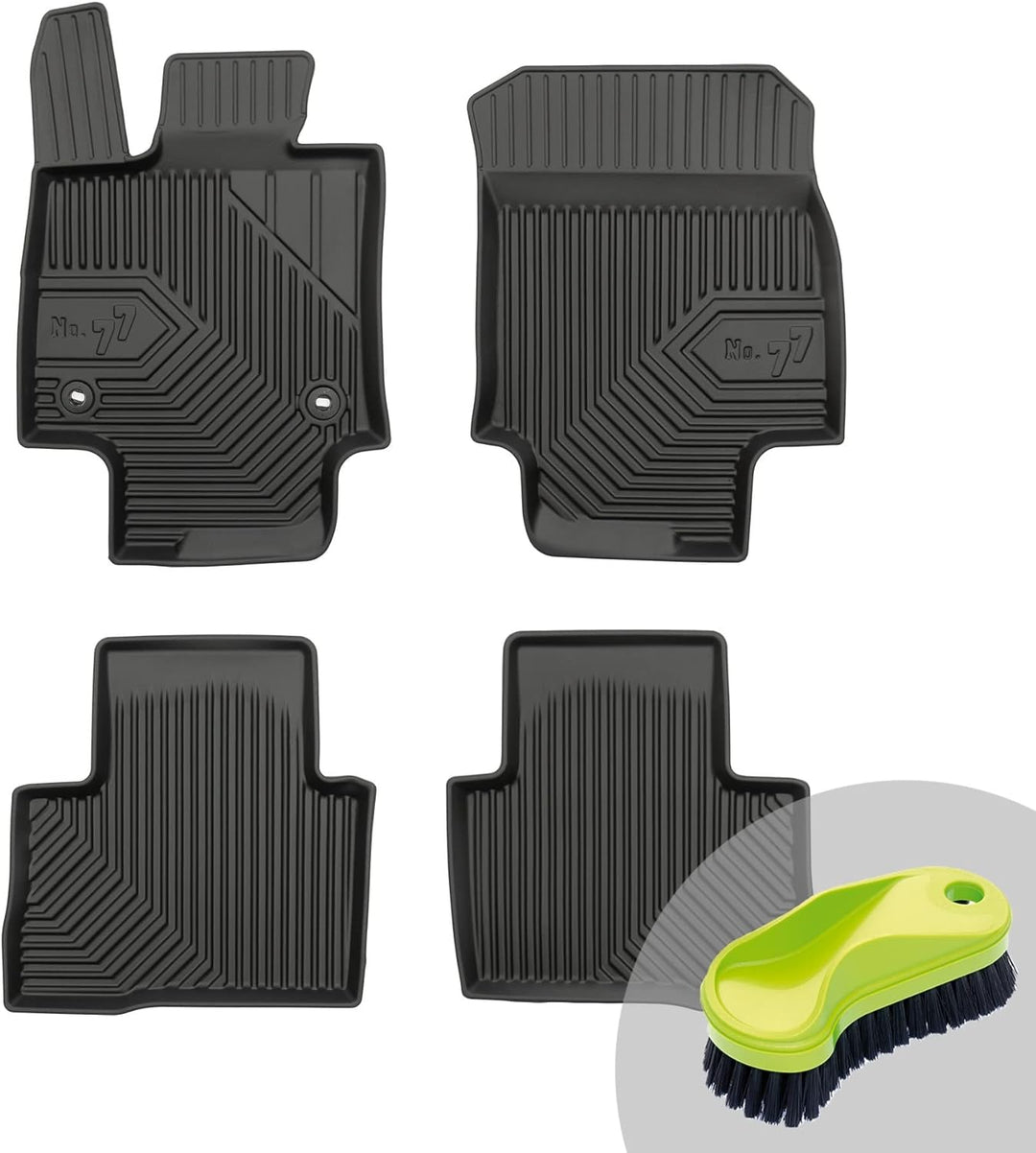 FROGUM No.77 Gummimatten Ganzjahresset von Auto Fussmatten Autofussmatten für Toyota RAV4 V ab 2019