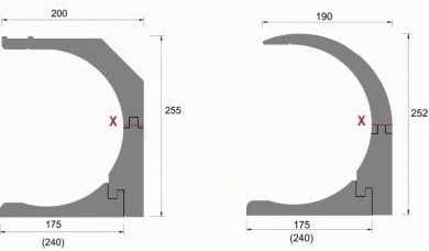 DiHa Rollladenkasten-Isolierung, Rollladenkasten Dämmung ROKA-ASS® 3-tlg. eckig, Stärke 28 mm (Versc