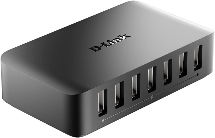 D-Link DUB-H7 7-Port USB 2.0 Hub (unterstützt Windows, Mac OS X, Linux) 7-in-1 (7x USB 2.0 Hub) USB