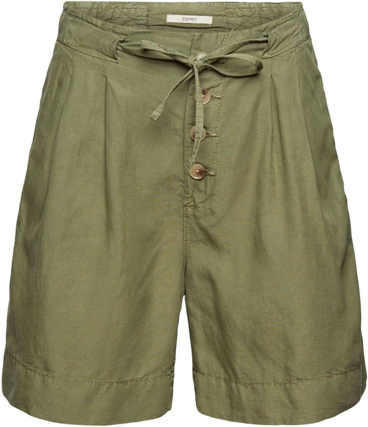 ESPRIT Damen Shorts 042ee1c307 34 345/Light Khaki, 34 345/Light Khaki