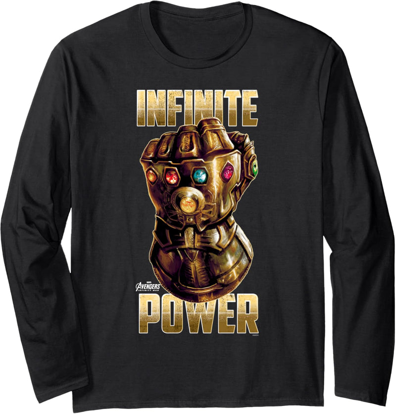 Marvel Avengers: Infinity War Infinite Power Gauntlet Langarmshirt