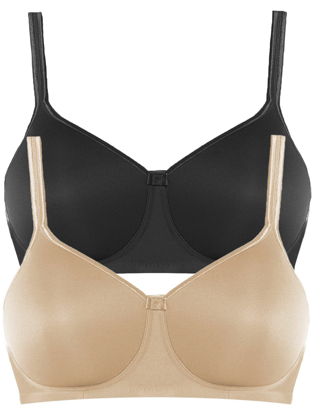 Anita 2er Sparpack Prothesen-BH mit Schale Tonya 5706X Gr. 70-95 AA-E 70A Haut/Schwarz, 70A Haut/Sch