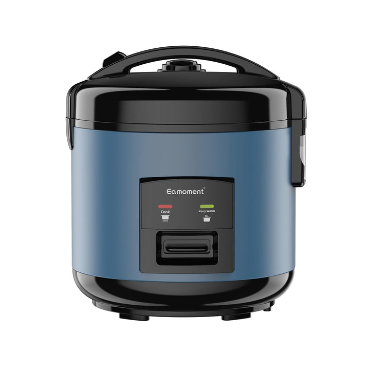 Eamoment DRC-5020BL 1L|400W Reiskocher & Dampfgarer(1ltr-5 Tassen) Für 1-5 Personen Schnelles Kochen
