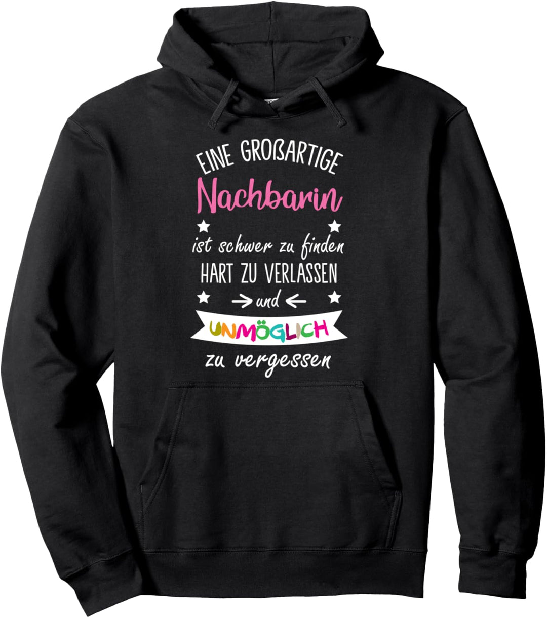 AbschiedsGrafik Beste Grossartige Nachbarin Abschied Pullover Hoodie