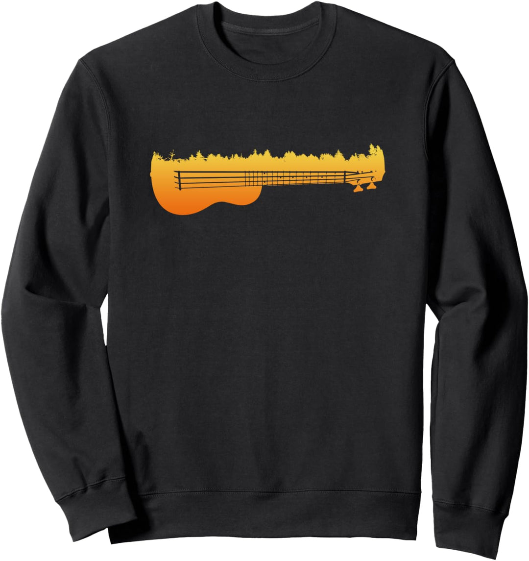 Great Tropical Ukulele Music Lover Uke Gift Case Sweatshirt