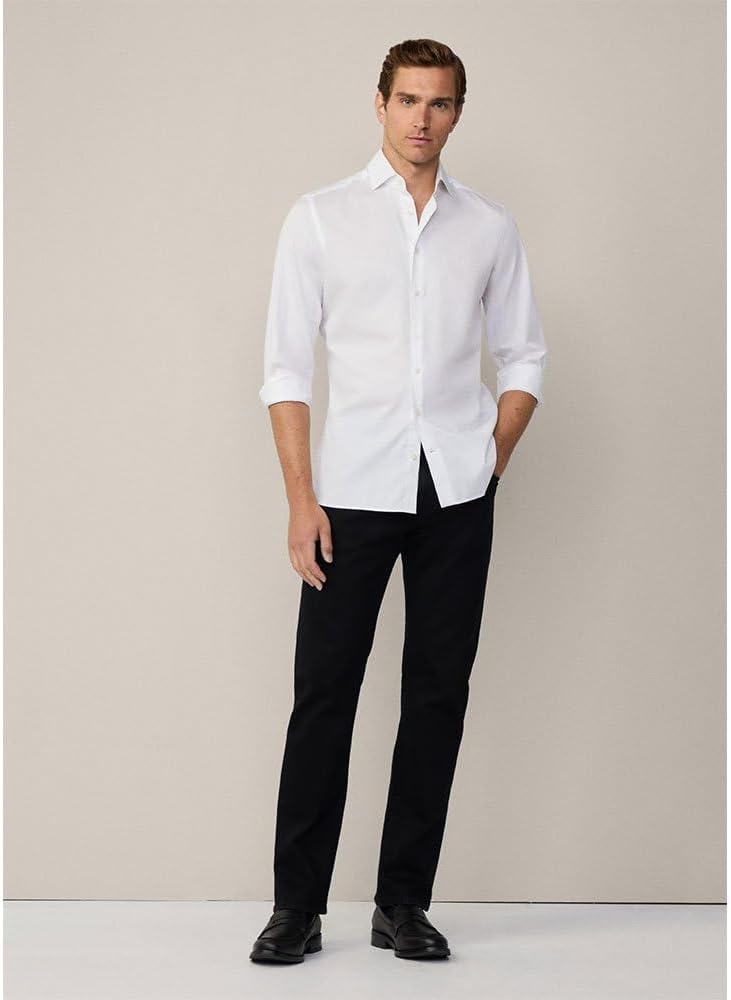 Hackett London Herren Black Denim Jeans 32W / 32L Schwarz (Black), 32W / 32L Schwarz (Black)