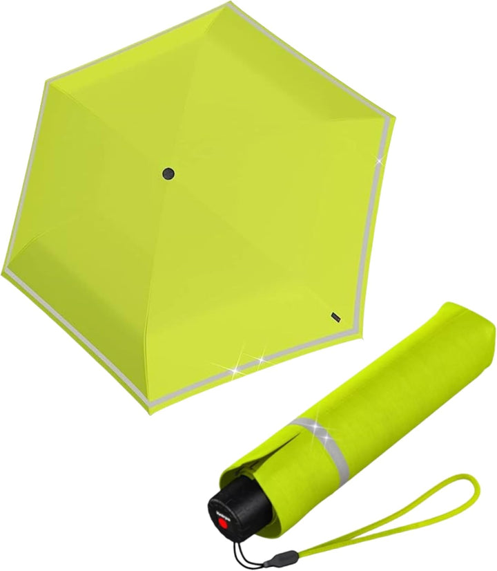 Knirps Rookie manual Kinder Regenschirm lime, 90 cm, Lime