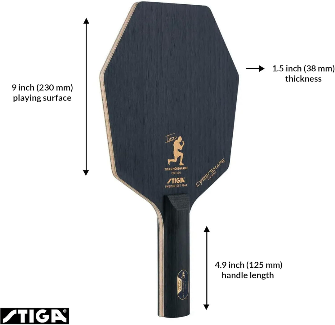 Stiga Tischtennisholz Cybershape Carbon CWT Truls Edition Master Konkav, Master Konkav