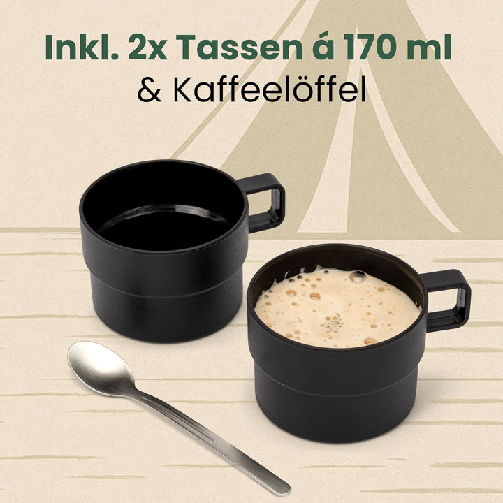 Clatronic® Wasserkocher mit 0,5L Füllmenge | Wasserkocher klein ideal für unterwegs | Reisewasserkoc