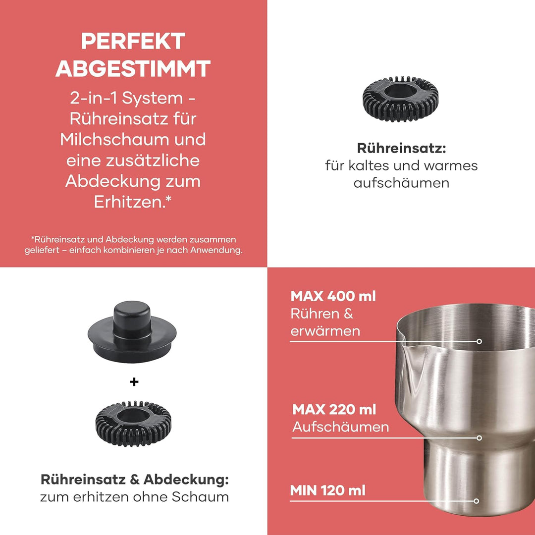 SEVERIN Induktions-Milchaufschäumer Spuma Lite SM 3579