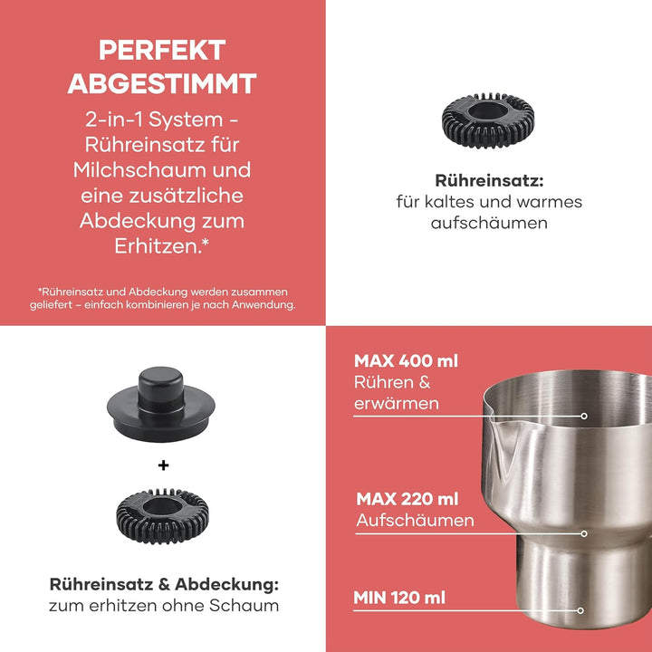SEVERIN Induktions-Milchaufschäumer Spuma Lite SM 3579
