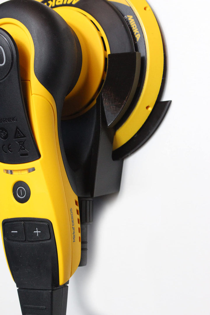 Exenterschleifer Wandhalterung Halterung Halter für Mirka Deros/Metabo SXE (Gelb), Gelb