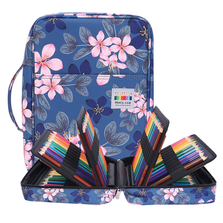 BOMKEE Federmäppchen Grosse, 304 Schlitze Etui Stifte Schule Federmappe Federtasche Maeppchen Mäppch