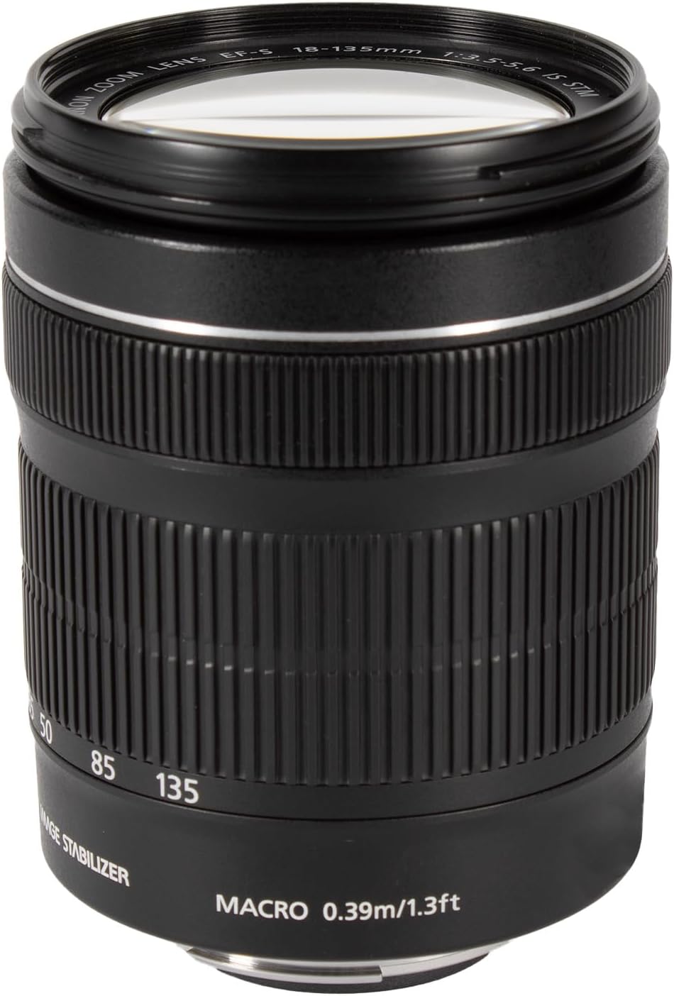 Canon EF-S 18 -135mm, F/3.5 -5.6 is STM Objektiv schwarz, schwarz