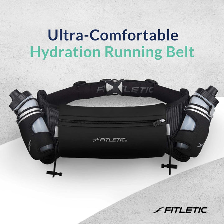 iFitness Hydration Gürtel schwarz schwarz 500 ml Taille L/XL 500 ml Taille L/XL Schwarz - Schwarz, 5