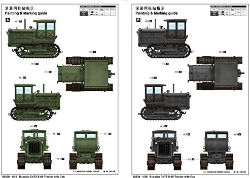 Trumpeter 05539 Modellbausatz Russian ChTZ S-65 Tractor with Cab1