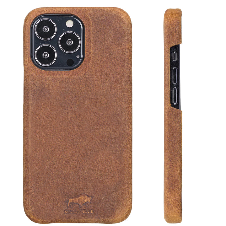 Solo Pelle Lederhülle für das iPhone 13 Pro in 6.1 Zoll Princeton Case Leder Hülle Ledertasche Backc