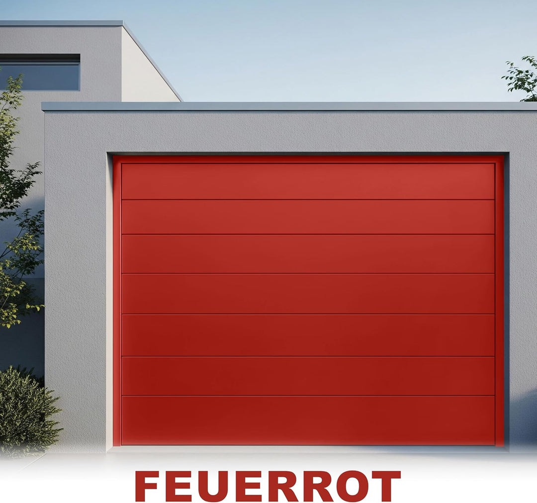WO-WE Metallschutzlack 4in1 Metalllack Metallfarbe Metallschutzfarbe W908 Feuerrot - 2.5L Feuerrot 2