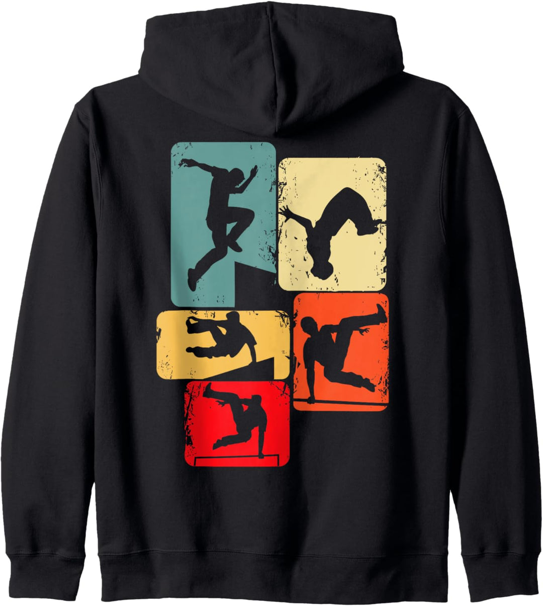 Parkour Parcouring Parcour Kinder Jungen Kapuzenjacke