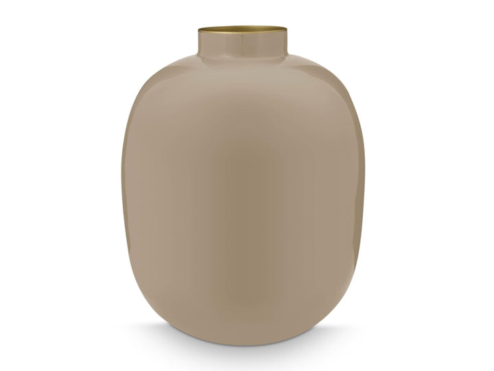 Pip Studio Vase | Khaki - 32 Taupe, Taupe