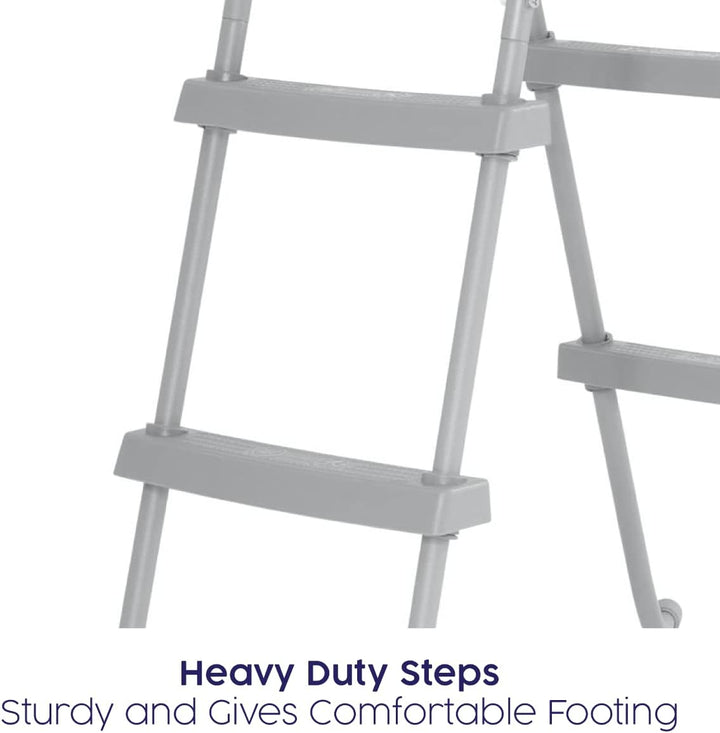 Bestway Flowclear Poolleiter 84 cm, Grau 84 cm Single, 84 cm Single