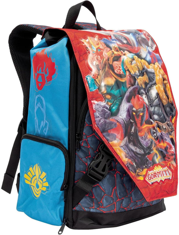 GIOCHI PREZIOSI Gormiti 2022 erweiterbarer Rucksack für alle, die die tägliche Abenteuer mit den Lie