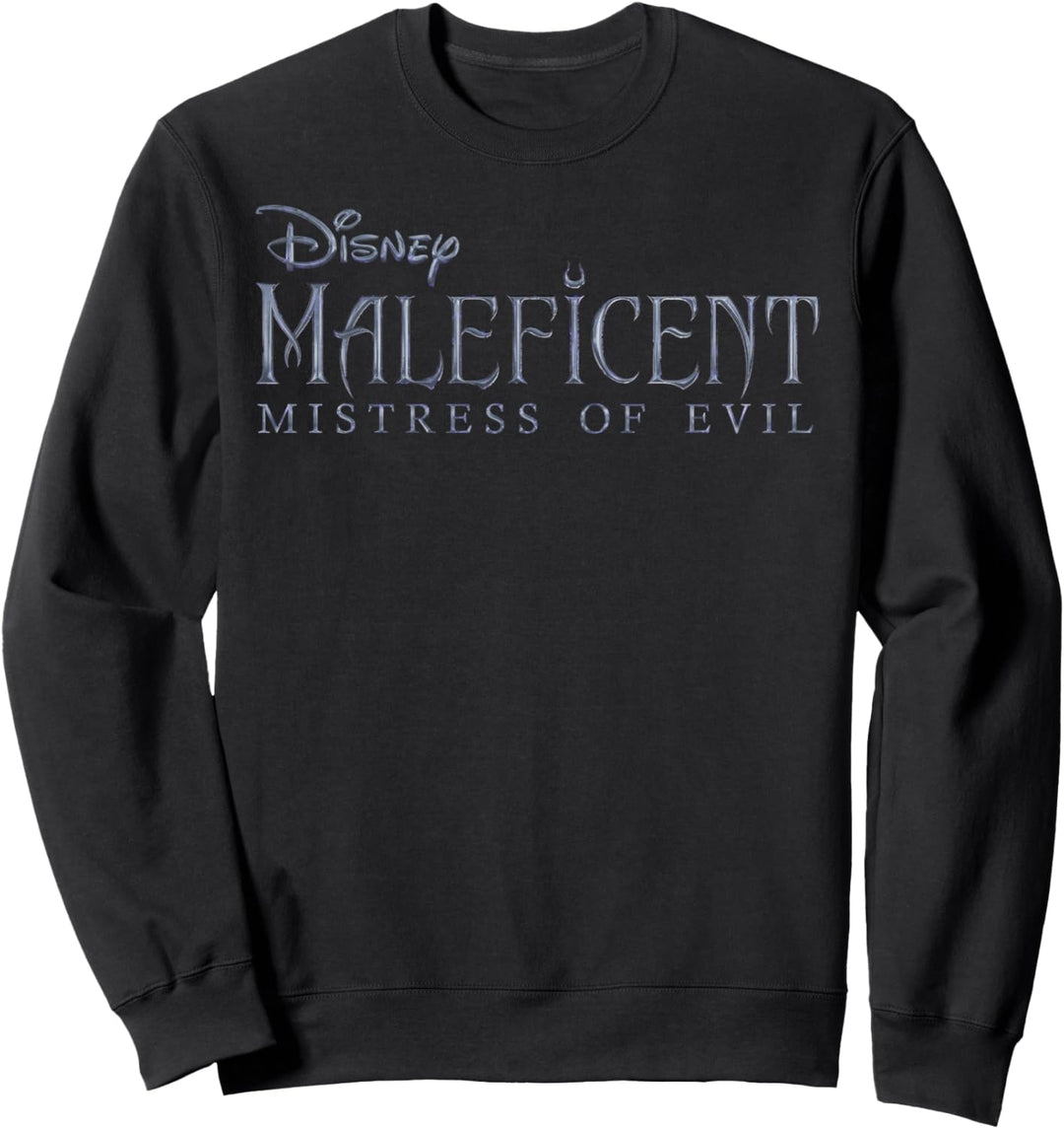 Disney Maleficent Mistress Of Evil Movie Text Poster Sweatshirt