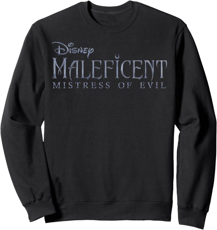 Disney Maleficent Mistress Of Evil Movie Text Poster Sweatshirt