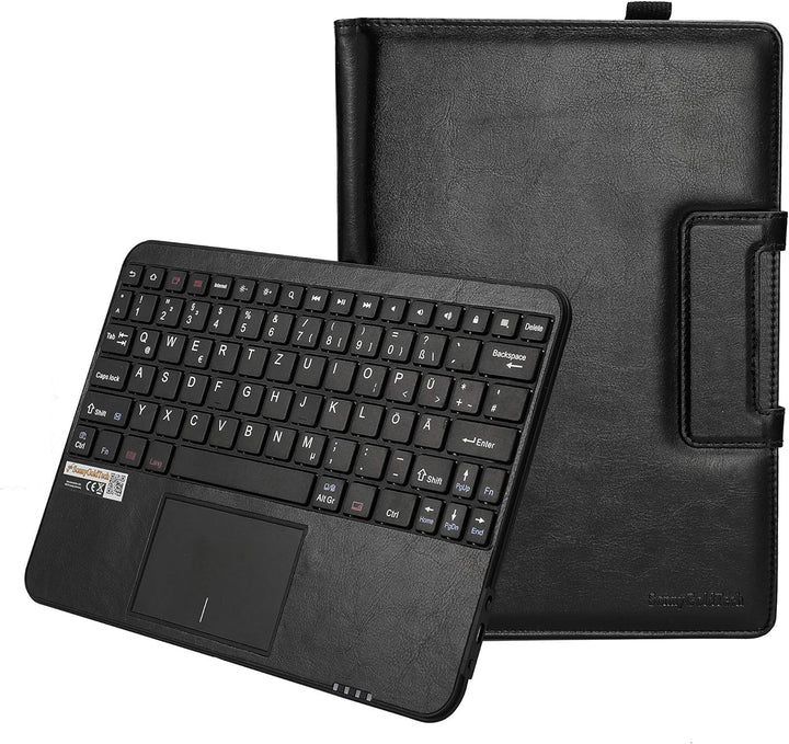 MQ für Galaxy Tab A 10.1 2019 - Bluetooth Tastatur Tasche mit Touchpad für Samsung Galaxy Tab A 10.1