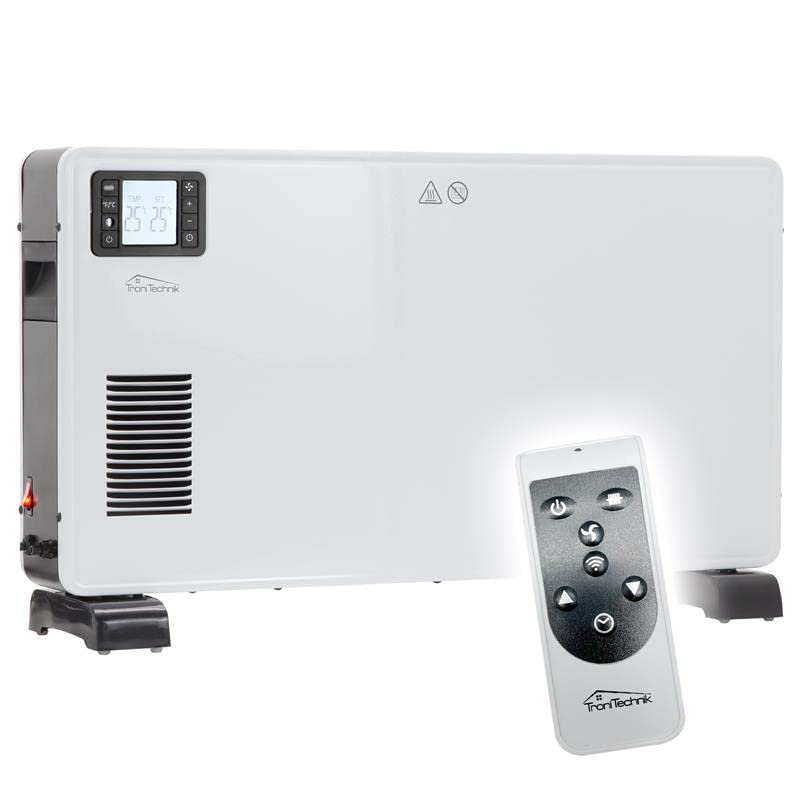 Tronitechnik® Elektroheizer Konvektor-Heizung mit 3 Heizstufen 1000/1300/2300 Watt, Elektroheizung m
