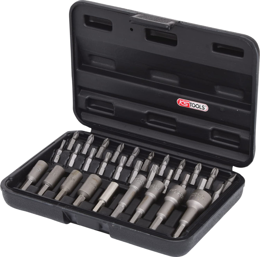 KS Tools 122.2100 1/4" CLASSIC Bit- und Einschraubwerkzeug-Satz, 31-tlg.